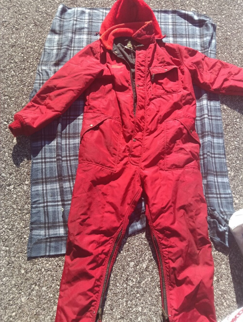 Vintage Refrigi Wear Insulated Work Coveralls Mens Size XL Style 146